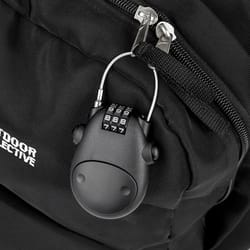 high-precision bicycle steel cable code lock, telescopic wire rope, suitcase, helmet, car, and sled password lock