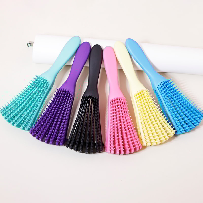 AntiStatic Wet Curl Hair Brush Scalp Massage Brush For Real Hair Wigs Winding To Sag Hair Brush Sal 1