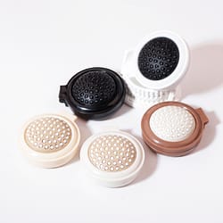 portable travel hair brush comb, mini folding head massager, mirror anti-static styling accessories for real hair wigs