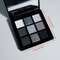 Smokey Style Eye Shadow Palette Dark Black Grey Silvery Color Matte Shimmer Finish For Stage Perfor 2