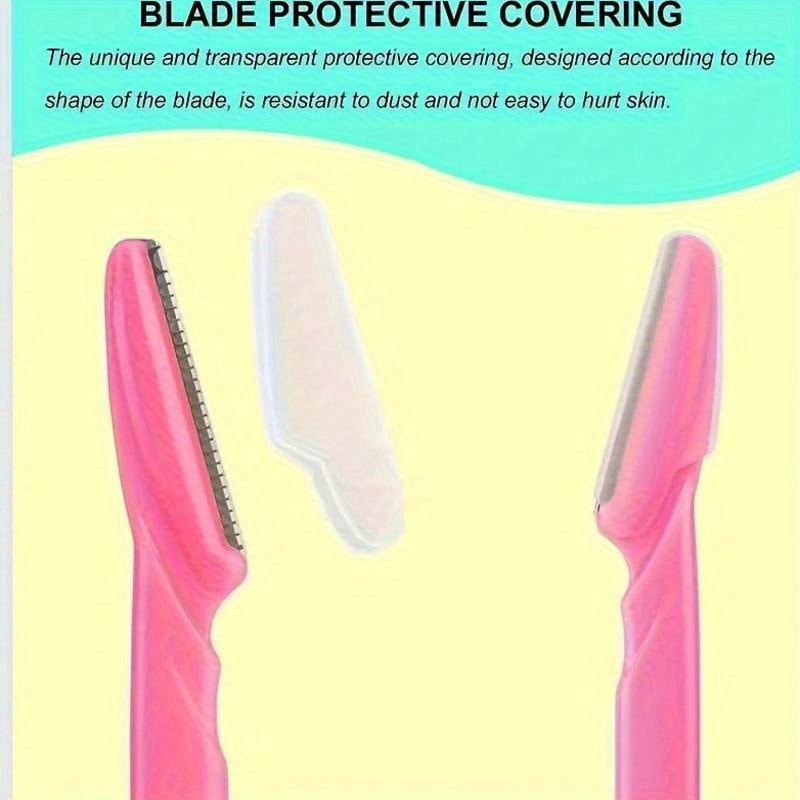 Eyebrow Shaver Set Gentle Facial Hair Trimmer Kit For Easy Grooming Smooth Skin Shaping And Care 4