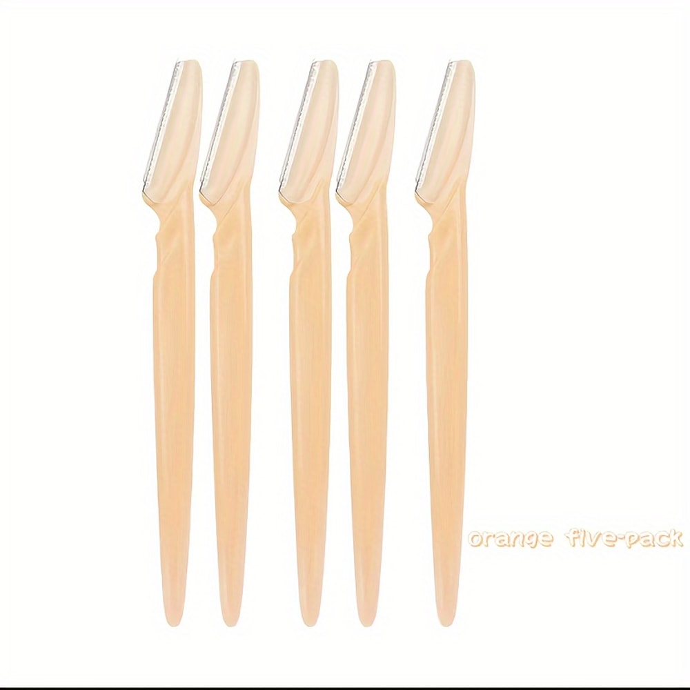 Eyebrow Shaver Set Gentle Facial Hair Trimmer Kit For Easy Grooming Smooth Skin Shaping And Care 6