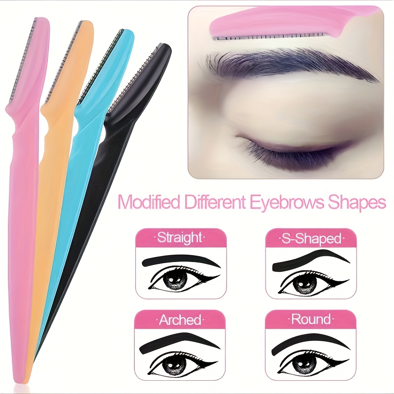 Eyebrow Shaver Set Gentle Facial Hair Trimmer Kit For Easy Grooming Smooth Skin Shaping And Care 2