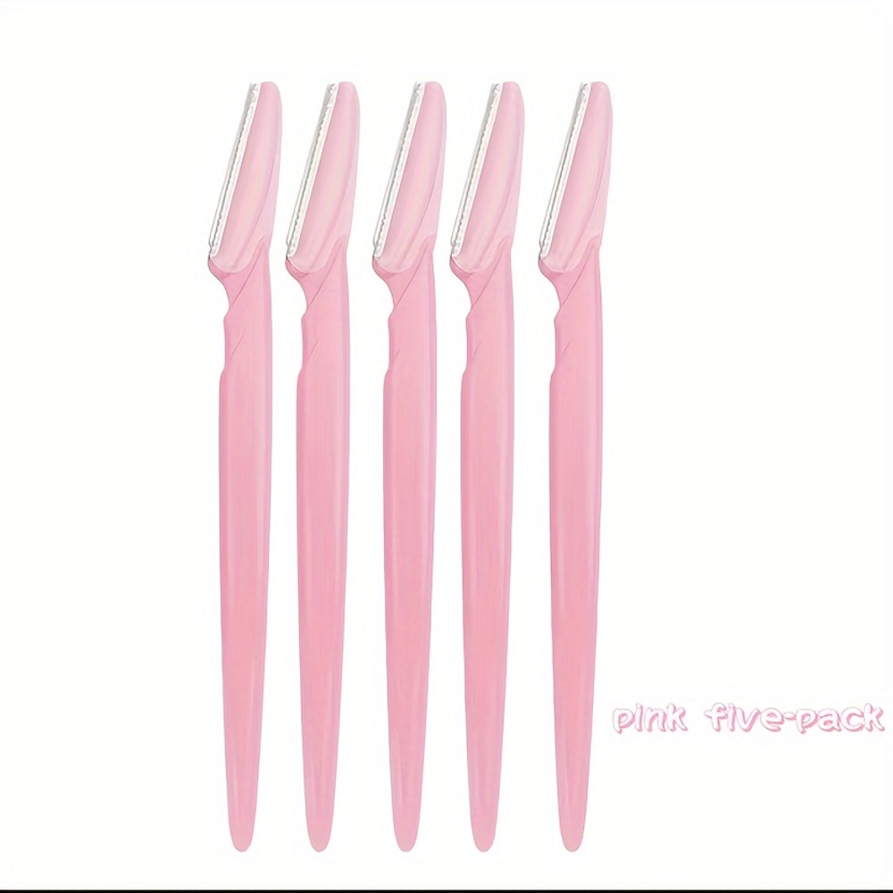 Eyebrow Shaver Set Gentle Facial Hair Trimmer Kit For Easy Grooming Smooth Skin Shaping And Care 8