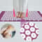 Purple Yoga Massage Pad Large Touchpoints For Neck Back And Foot Massage Household Massage Pillow 1