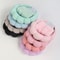 Puffy Headband For Washing Face Makeup Fashion Microfiber Scrunchies Spa Bubble Headband For Shower 2