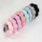 Puffy Headband For Washing Face Makeup Fashion Microfiber Scrunchies Spa Bubble Headband For Shower 3