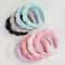 Puffy Headband For Washing Face Makeup Fashion Microfiber Scrunchies Spa Bubble Headband For Shower 4
