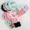 Puffy Headband For Washing Face Makeup Fashion Microfiber Scrunchies Spa Bubble Headband For Shower 0