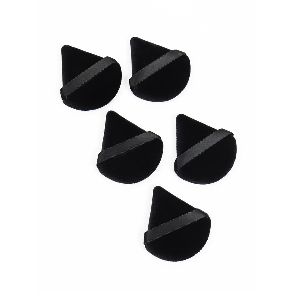 Facial Makeup Sponge Black Triangle Powder Puff Soft Velvet Cosmetics Puff Beauty Foundation MakeUp 3