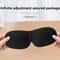 3D NonMarking ThreeDimensional Eye Mask Solid Color Sleep Mask Without Nose Blackout Mask For Stude 2