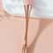 Rose Golden Fan Makeup Brush Soft Hair Cosmetic Loose Powder Brush Blush Brush Highlighting Brush F