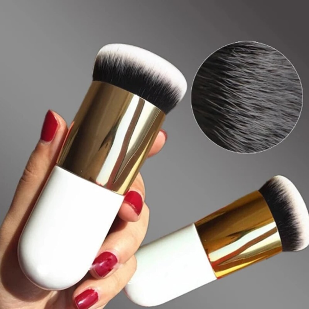 Large Small Fat Pier Brush Foundation MakeUp Brush Bb Cream Mushroom Brush No Mark No Powder Founda 0