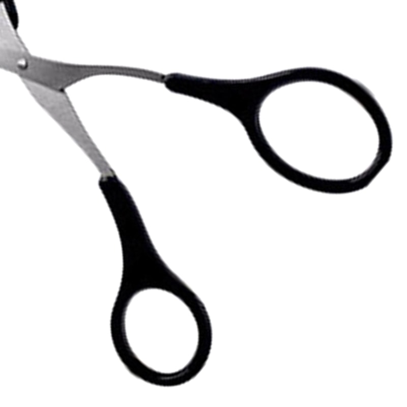 Stainless Steel Eyebrow Trimmer Scissor With Comb Safety Eyelash Scissors For Men And Women Face Ra 3