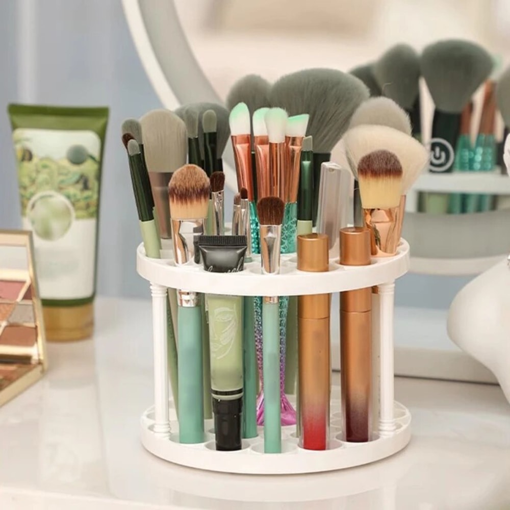Desktop Cosmetics Storage Rack Makeup Brush Storage Rack Lipstick Makeup Brush Organizer Dressing T 5
