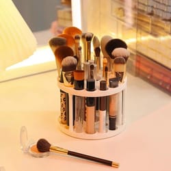 desktop cosmetics storage rack, makeup brush storage rack, lipstick makeup brush organizer, dressing table sorting box