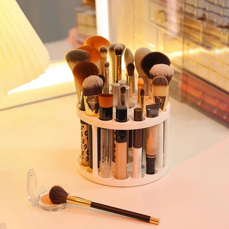 Desktop Cosmetics Storage Rack Makeup Brush Storage Rack Lipstick Makeup Brush Organizer Dressing T 0