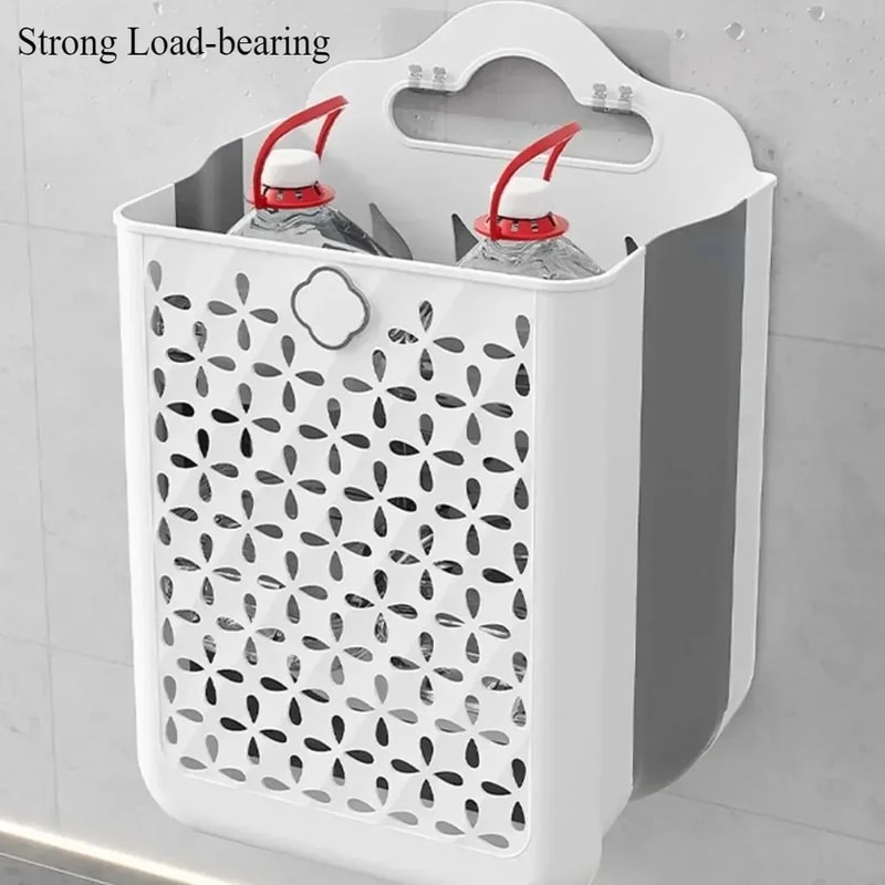 Simple And Large Capacity Storage Basket Foldable Laundry Basket For Clothing Convenient Installati 4