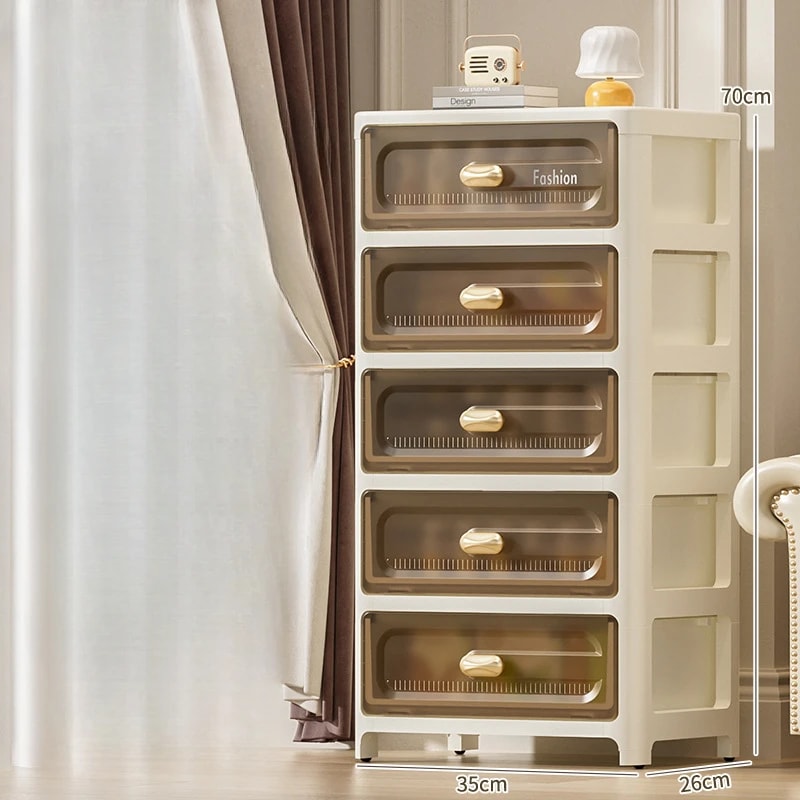 Multilayer Drawer Style Home Minimalist Storage Cabinet Snack Storage Cabinet Home Storage Cabinet 3