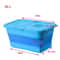 Portable Car Wash Tool Folding Fishing Bucket Large Capacity Rectangular Water Bucket Outdoor Colla 6
