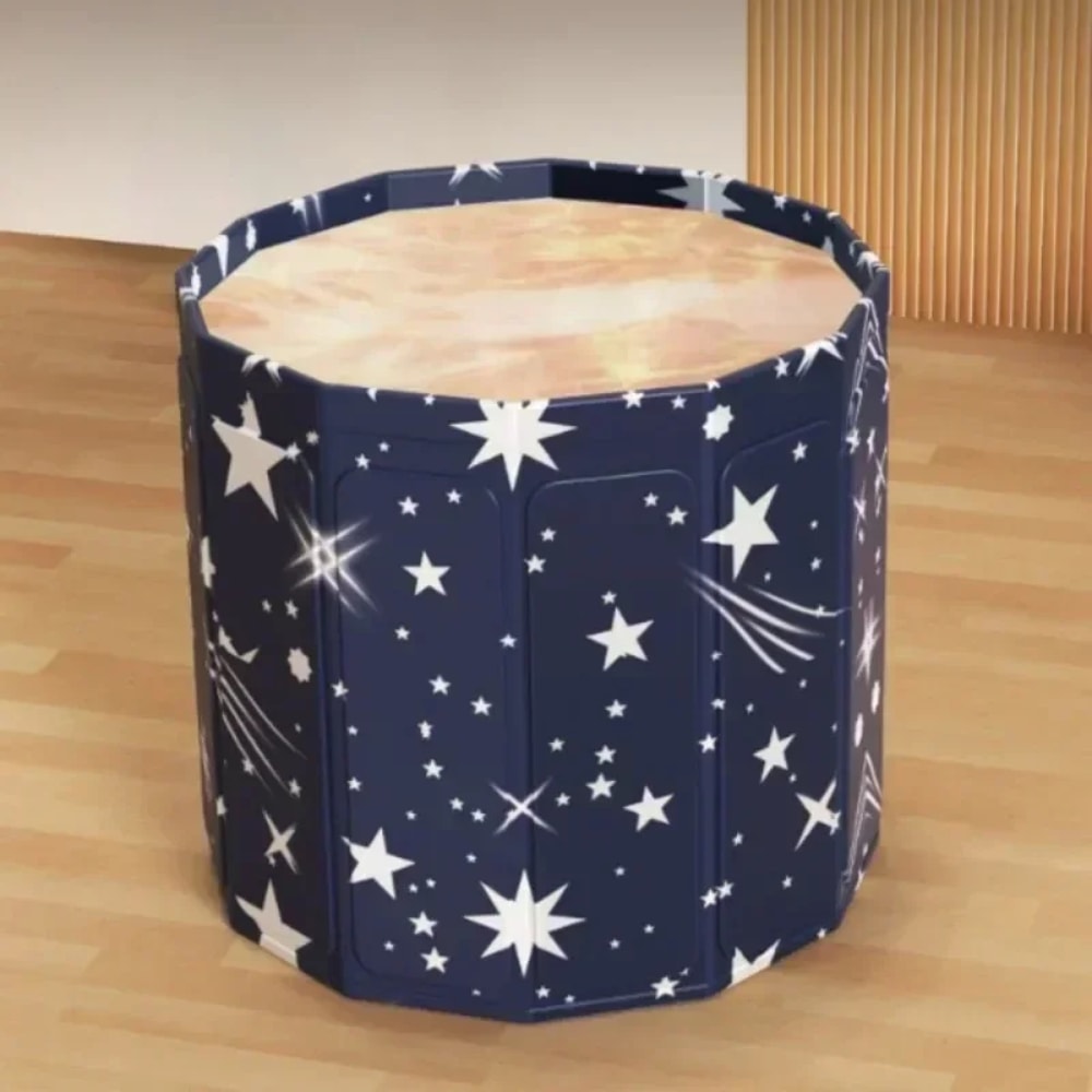 Temperature Control Bathtub Foldable Thick Insulation PVC Household NonInstallation Steam Foot Ther 2