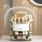 Makeup Organizer Desktop Storage Box Large Capacity Portable Cosmetics Storage Transparent Small Perfume Lipstick Storage Box