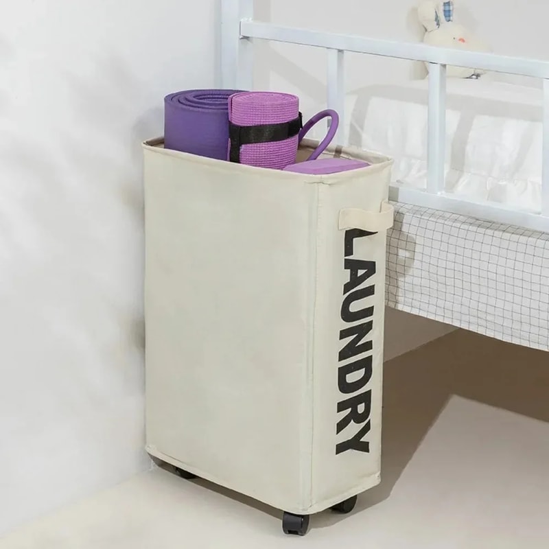 Large Capacity Dustproof Laundry Basket Foldable Organization Household Storage Simple Modern Multi 3