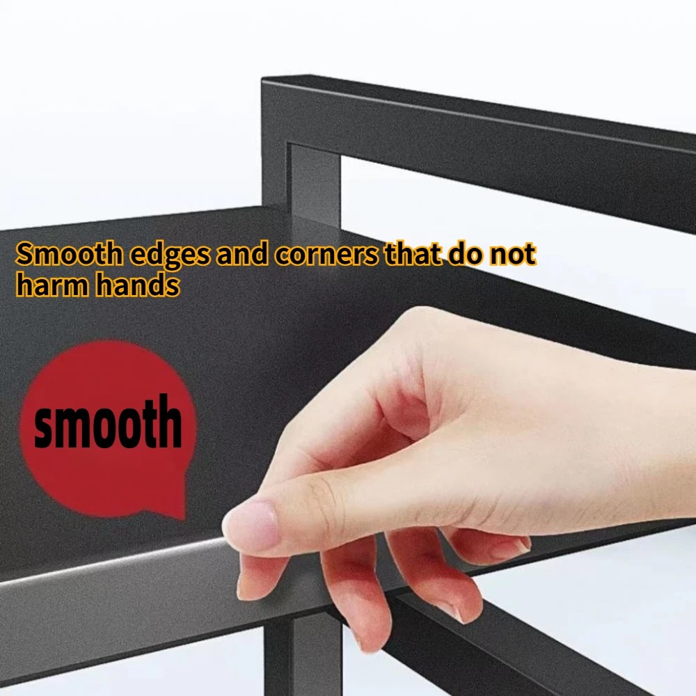 Height And Width Adjustable Household Storage Rack Rust Proof Scratch Resistant Non Deformable Mult 3