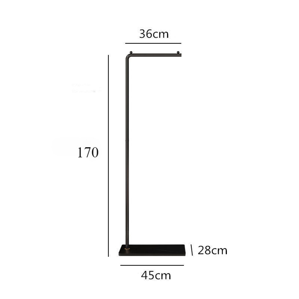 Simple Coat Rack Floor Standing Bedroom Practical Household Storage Rack Light Luxury Modern Single 4