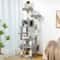 Indoor Cats Large Cat Tree And Tower Sisal Scratching Posts Spacious Hammock Padded Perches Condos 0