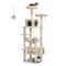Indoor Cats Large Cat Tree And Tower Sisal Scratching Posts Spacious Hammock Padded Perches Condos 3