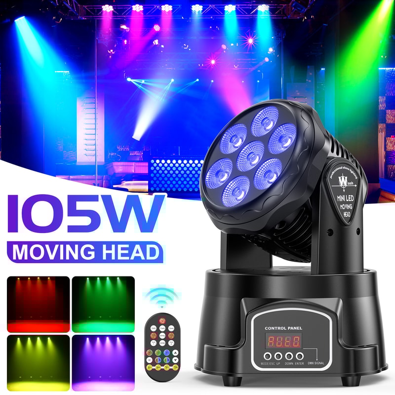 Stage Lights Spot Lights For DJ Disco Wedding Party Beam Moving Head Light LED KTV 2