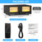 Nobsound Dual Analog VU Meter DB Panel Display Speaker Audio Switcher Box Selecto Amplifier Music S 5