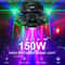 Moving Head LED Lights, RGBW Sound Activation Stage Lights, Wedding Party, Disco, KTV
