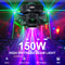 Moving Head LED Lights, RGBW Sound Activation Stage Lights, Wedding Party, Disco, KTV