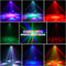 Moving Head LED Lights, RGBW Sound Activation Stage Lights, Wedding Party, Disco, KTV
