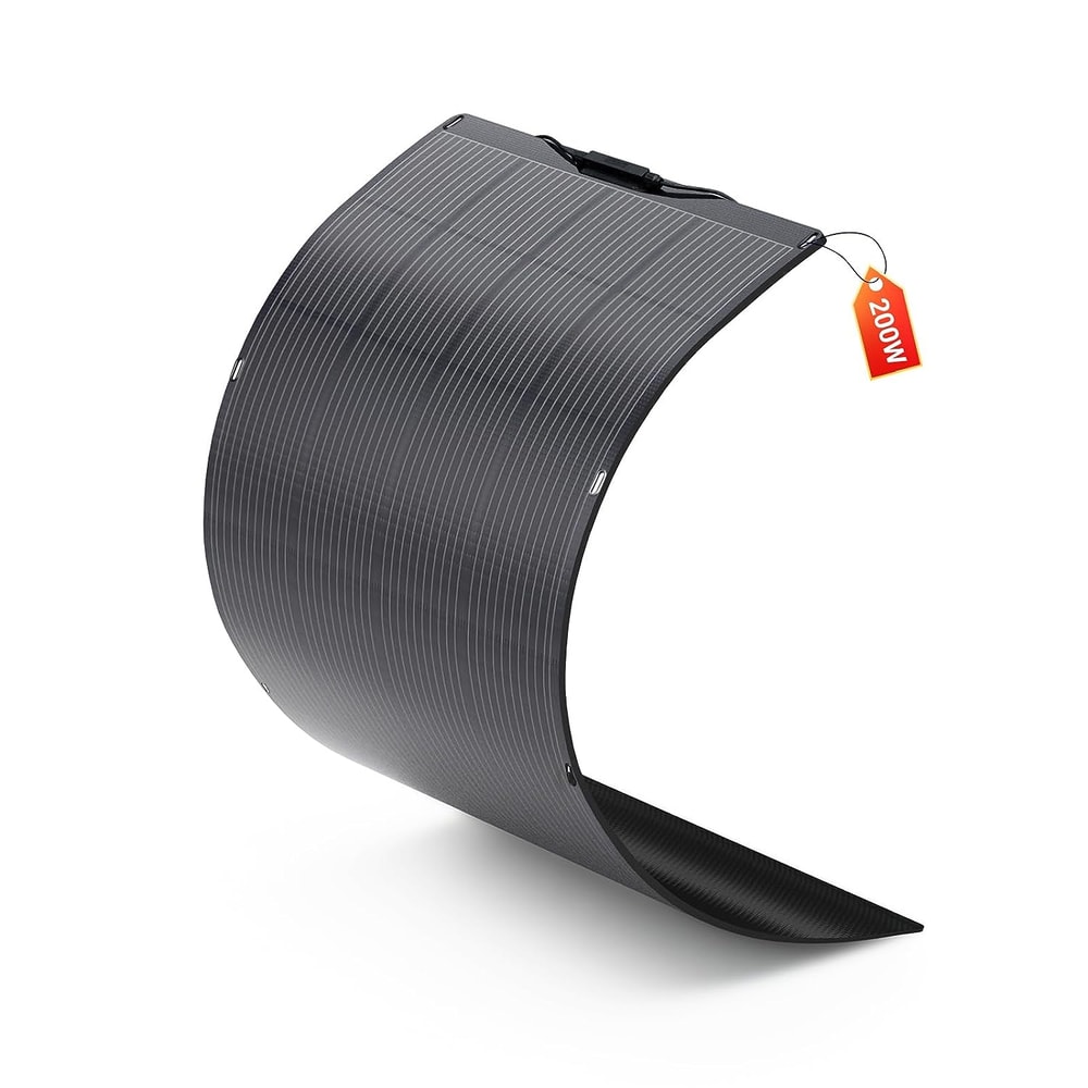 Solar Charger For OffGrid RV Flexible Balcony Power Plant Photovoltaic Solar Cell Panel For Solar E 6