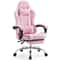 Adjustable JHK Ergonomic Racing Gaming Chair Swivel PU Leather Headrest Lumbar Support For Office 6