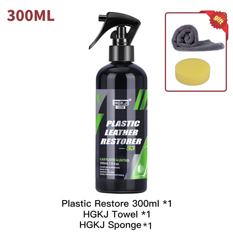 Car Interior Leather Care Plastic Restorer Liquid Seat Leather Repair Renovator Automotive Conditio 5