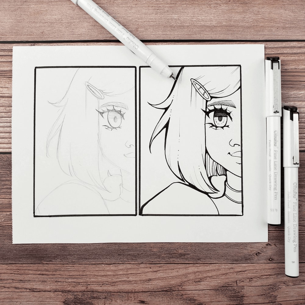 8 Pack Micro Pen Fineliner Drawing Pens Art Colored Fine Point Markers For Waterproof Writing Manga 1