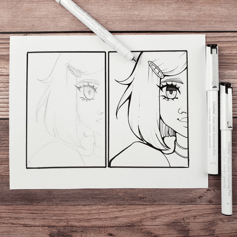 8 Pack Micro Pen Fineliner Drawing Pens Art Colored Fine Point Markers For Waterproof Writing Manga 1