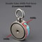 Double Sided Magnet Fishing Kit Neodymium Magnets Rope Claw Gloves Glue Shovel Bag Magnetic Recover 2