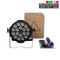 LED Aluminum Alloy Par Light For DJ Disco Christmas Bar Flat Par Light For Audience 6