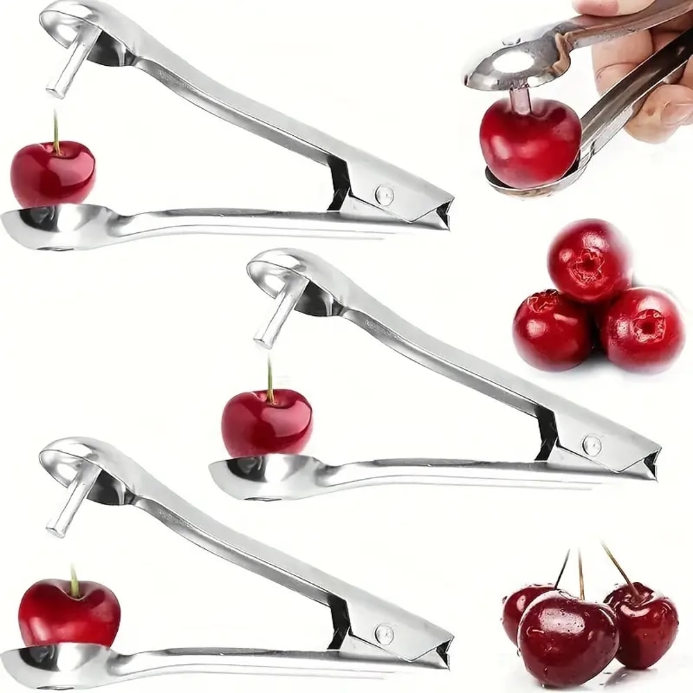 Jujube Corer Stainless Steel Hawthorn Corer Cherry Carrion Picker Fruit Cutting Tool For Kitchen 2