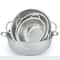 Stainless Steel Colander Drain Basket For Fruit Rice Vegetables Washing Strainer With Handle Kitche 4