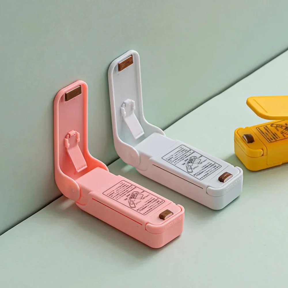 Portable Snack Packaging Mini Sealer For Insulated Plastic Food Bags Kitchen Tools For Sealing 3