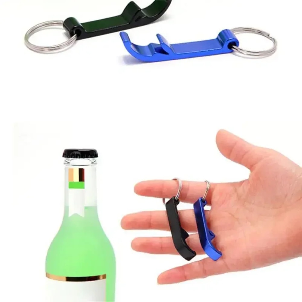 Keychain Mini Pocket Metal Beverage Bottle Opener Portable Beer Bottle Opener For Home Bar Outdoor 1