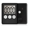 Kitchen Timer Square With Magnet LCD Digital Screen Cooking Timer Count Up Countdown Alarm Clock 6
