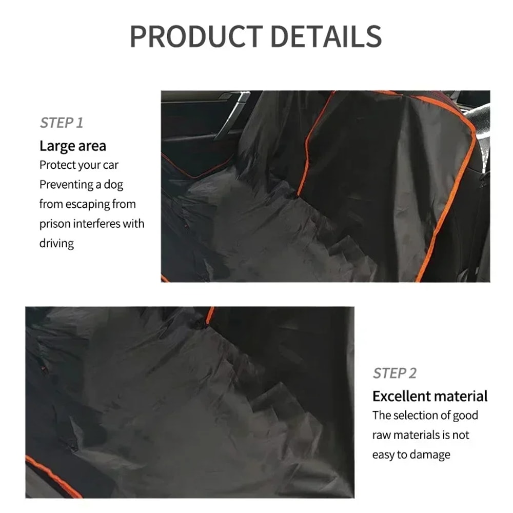 Durable Premium Oxford Cloth Dog Car Seat Cover Waterproof Scratchproof Pet Hammock Cushion Protect 3