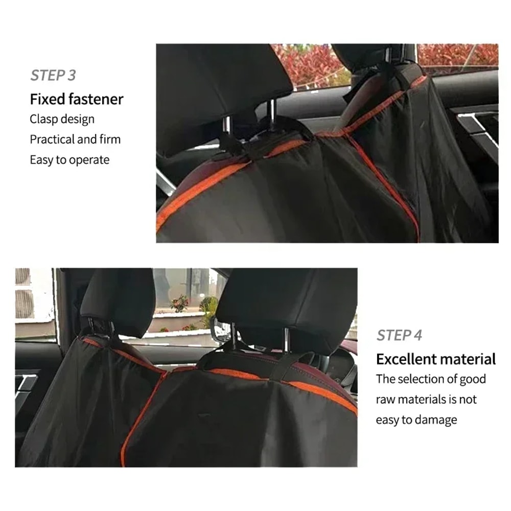 Durable Premium Oxford Cloth Dog Car Seat Cover Waterproof Scratchproof Pet Hammock Cushion Protect 4